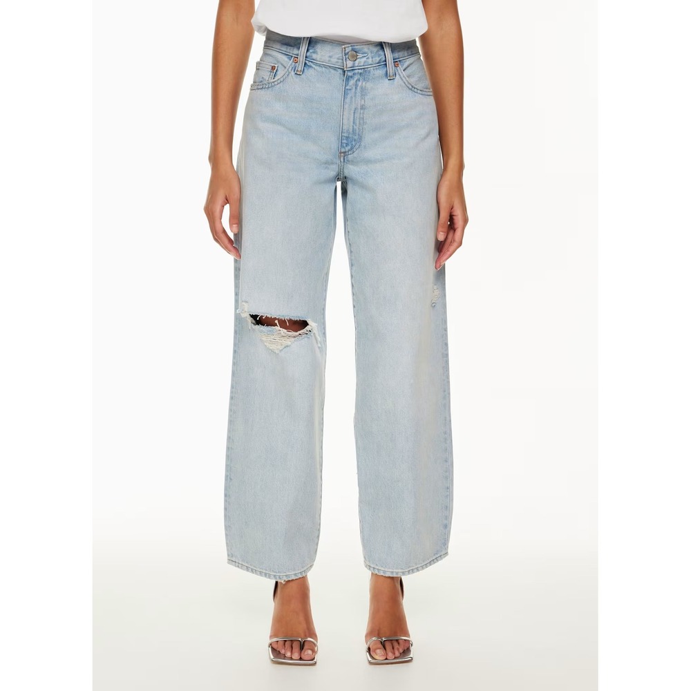 Aritzia Denim Forum The 90s Danny Hi-Rise Baggy Jean 15 Yrs Barely There Bleu 25